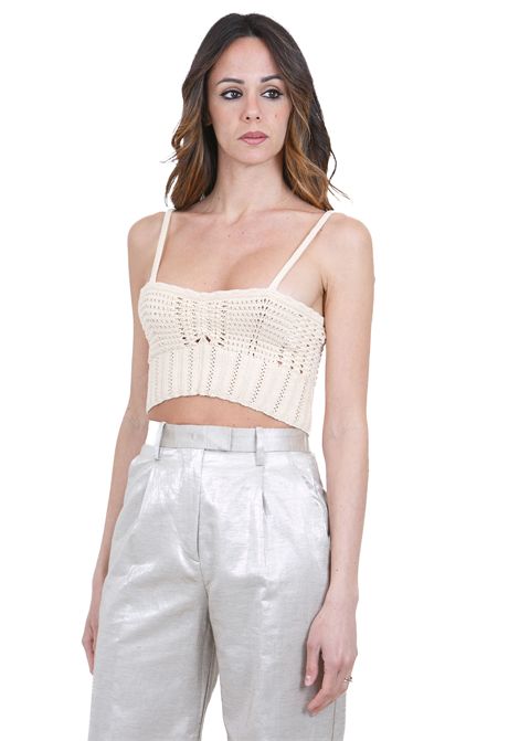 TOP CORTO CANOTTA IN MAGLIA FORTE FORTE | Top | 14938MYKNIT0013